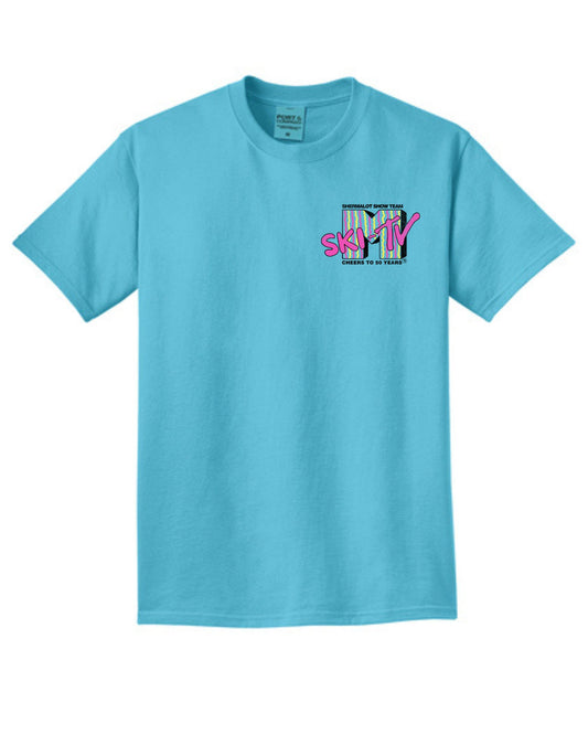 Shermalot - Cheers to 50 Years Tee - Left Chest Design