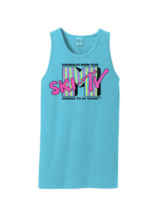 Shermalot - Cheers to 50 Years Tank - Full Front Design
