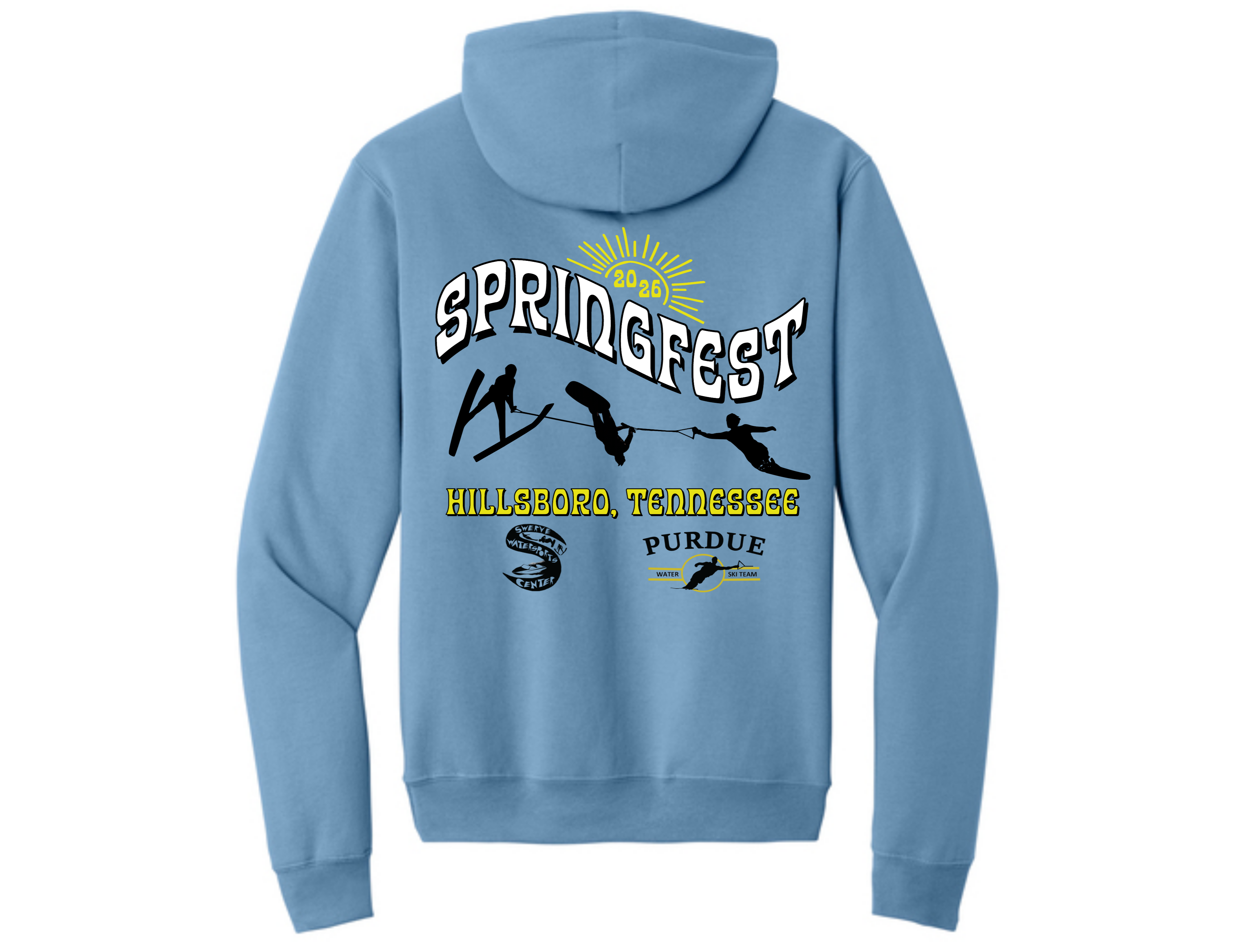 Springvest Logo SPRINGFEST @ SWERVE 2026 HOODIE – Shred Wear