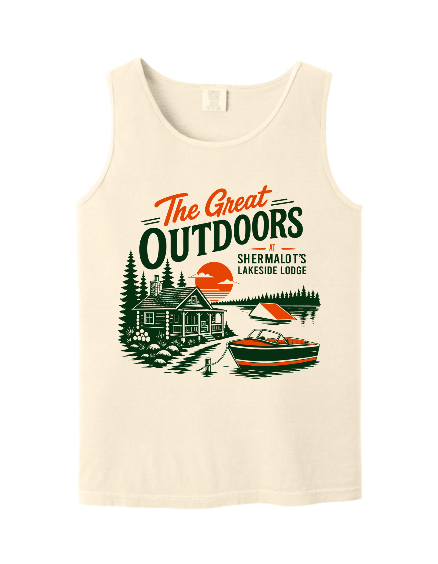 Shermalot - The Great Outdoors 2026 Comfort Colors Unisex Tank Top