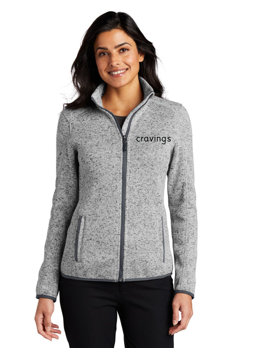 Cravings Full Zip Sweater Jacket